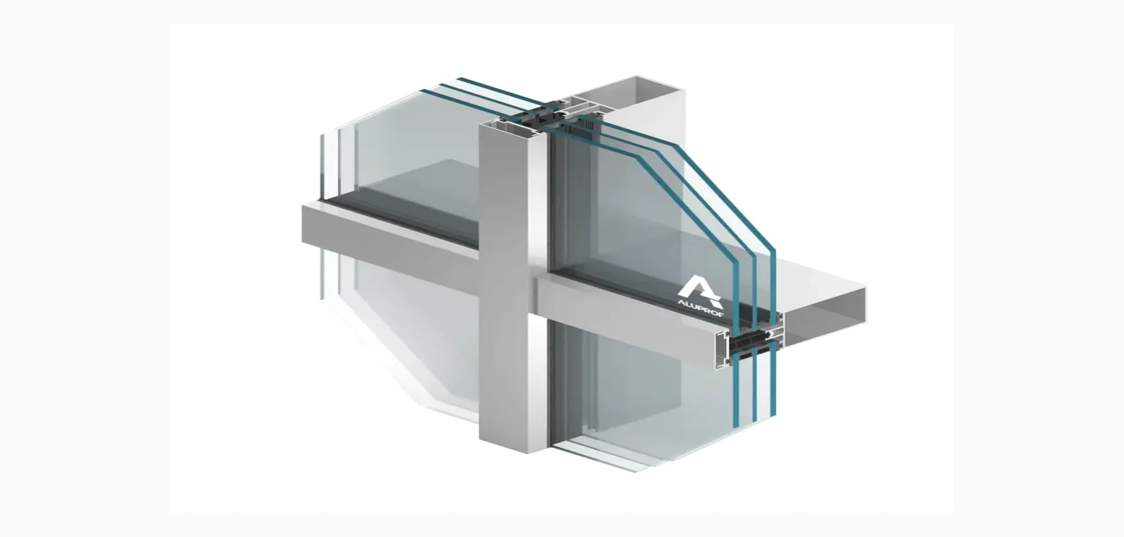 Fasady aluminiowe słupowo-ryglowe — specyfikacje MB-SR50N
