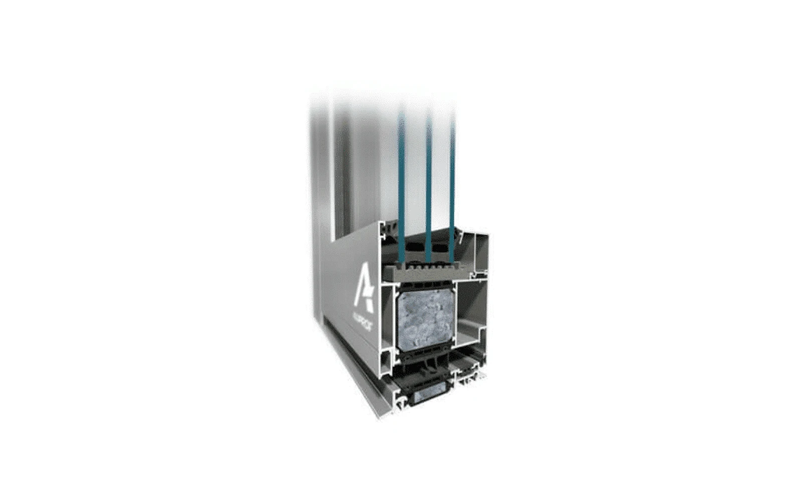Drzwi aluminiowe Aluprof MB-104 Passive — specyfikacja techniczna