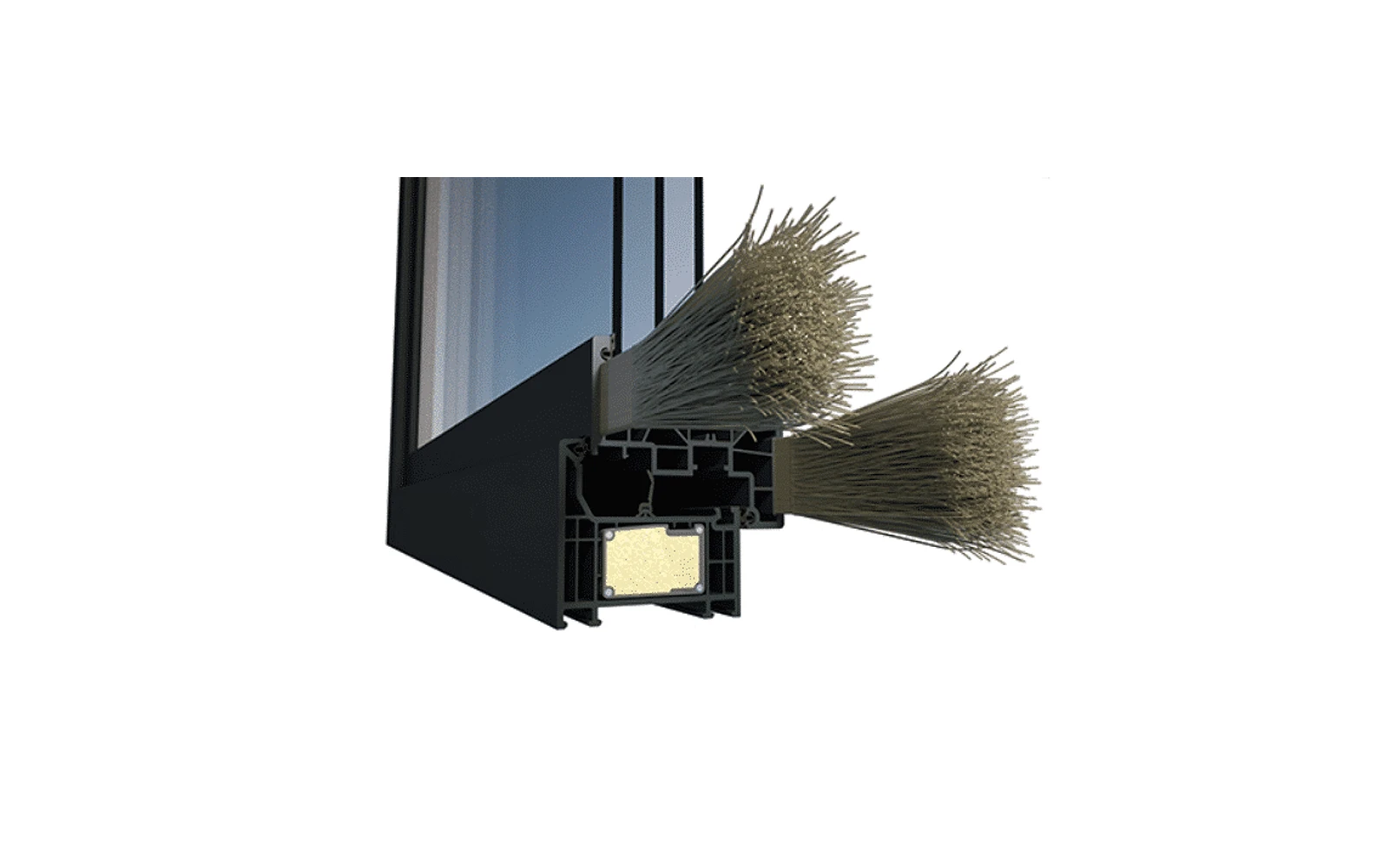 Okna Deceuninck Elegant ThermoFibra — specyfikacja techniczna